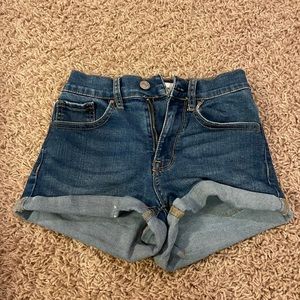 PACSUN Jean shorts with back pocket design